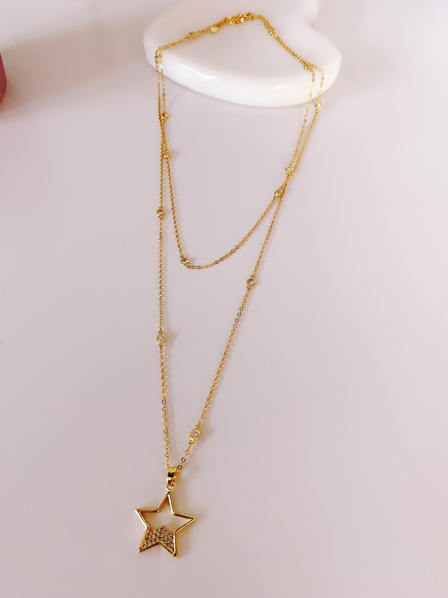 Layered Charm Necklace