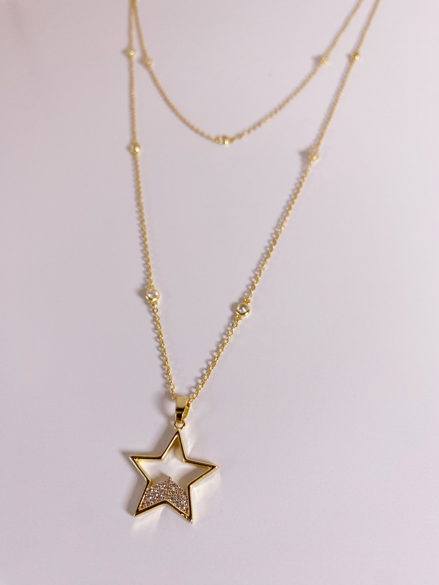 Layered Charm Necklace