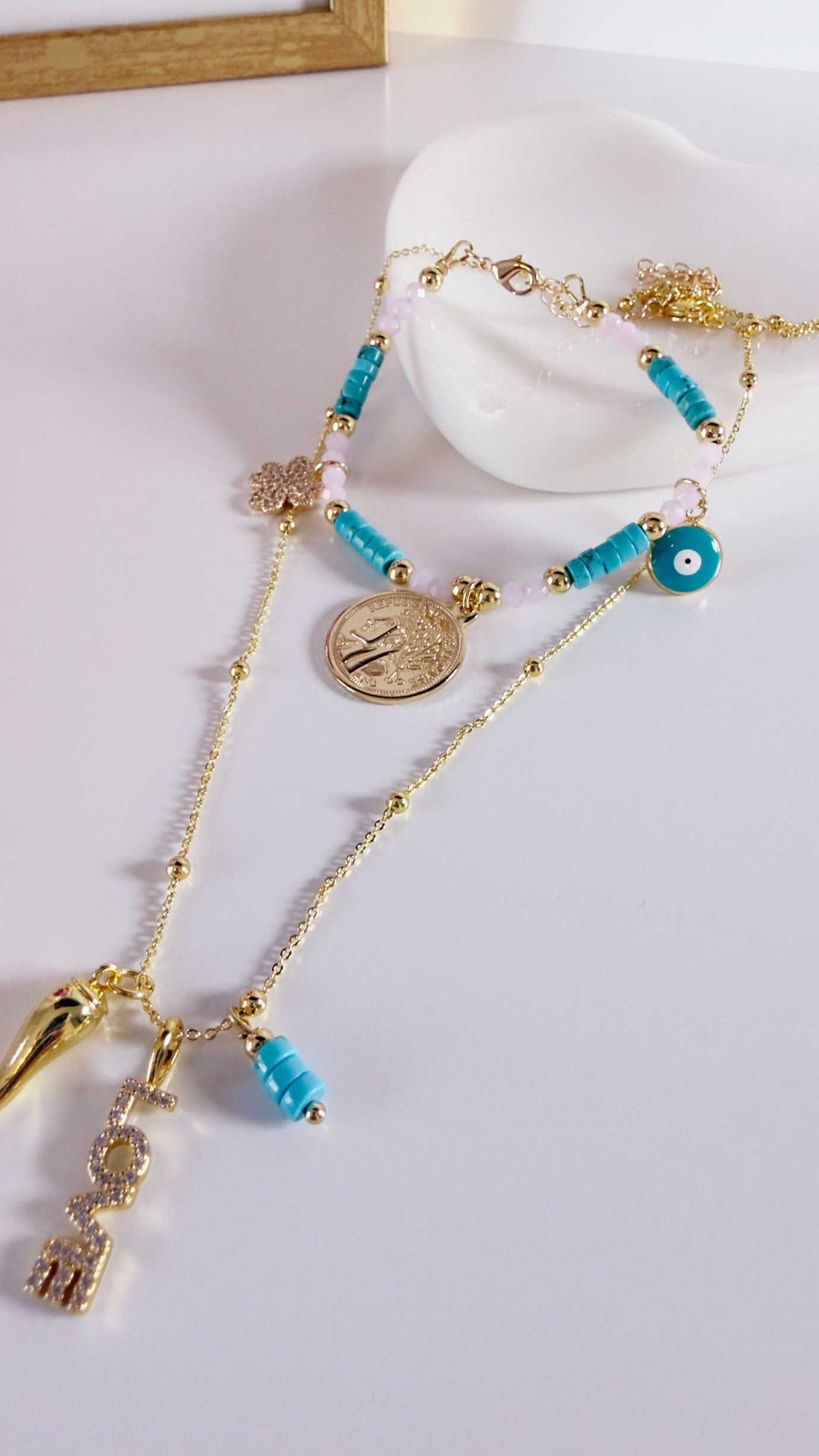 Golden Fortuna Amulet Bracelet