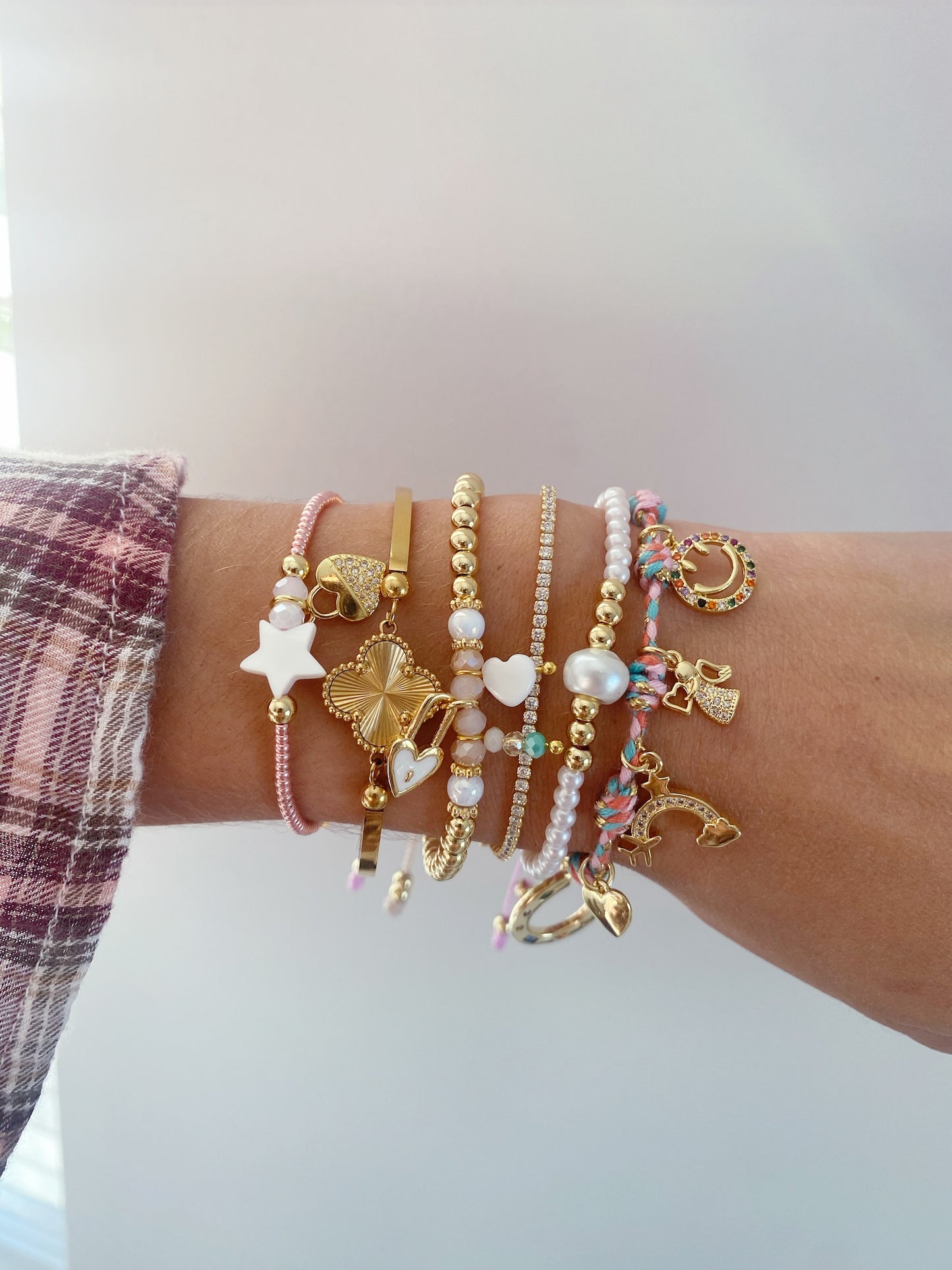 Aria bracelet multi charms