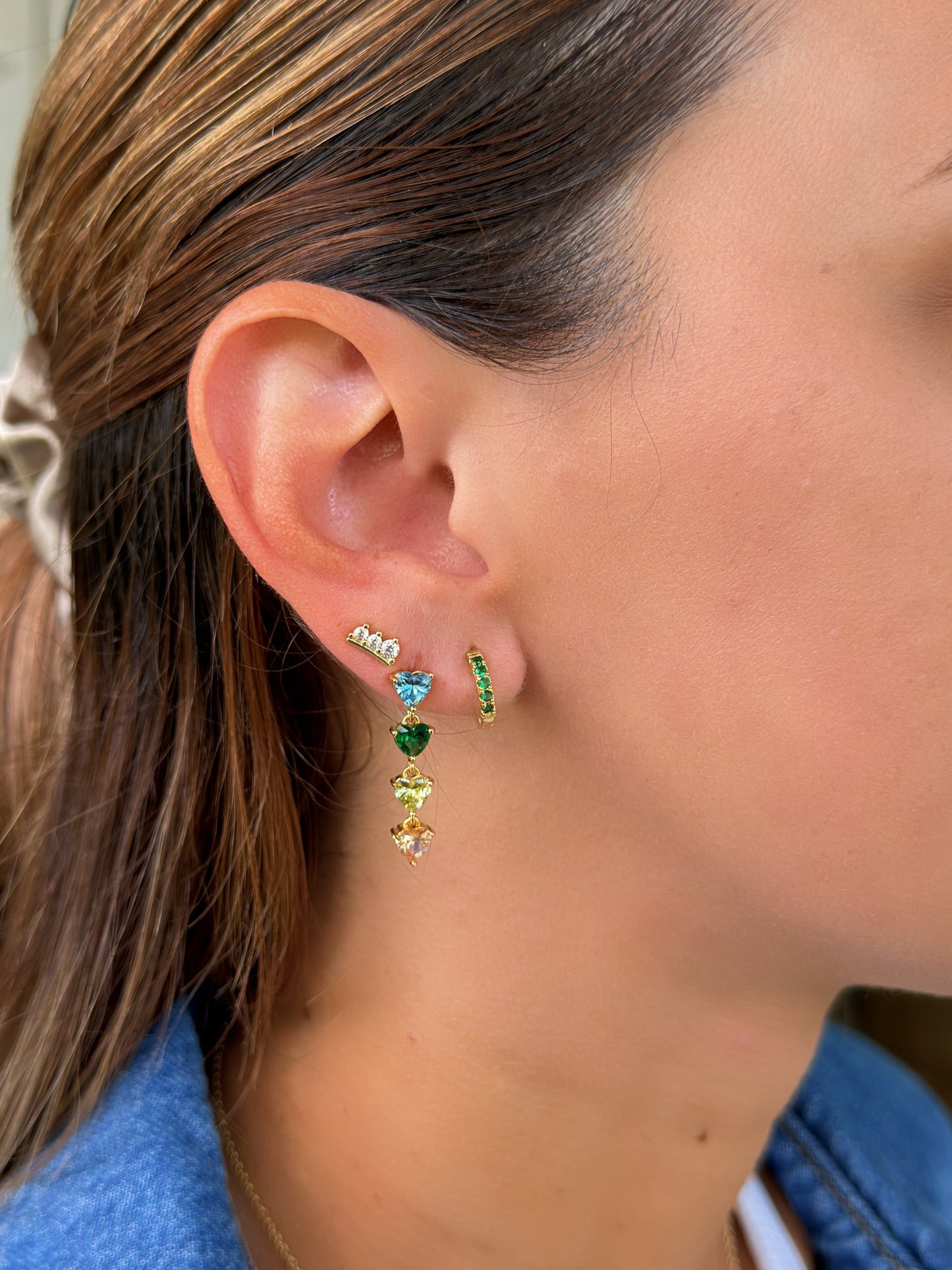 Golden Leaf stud