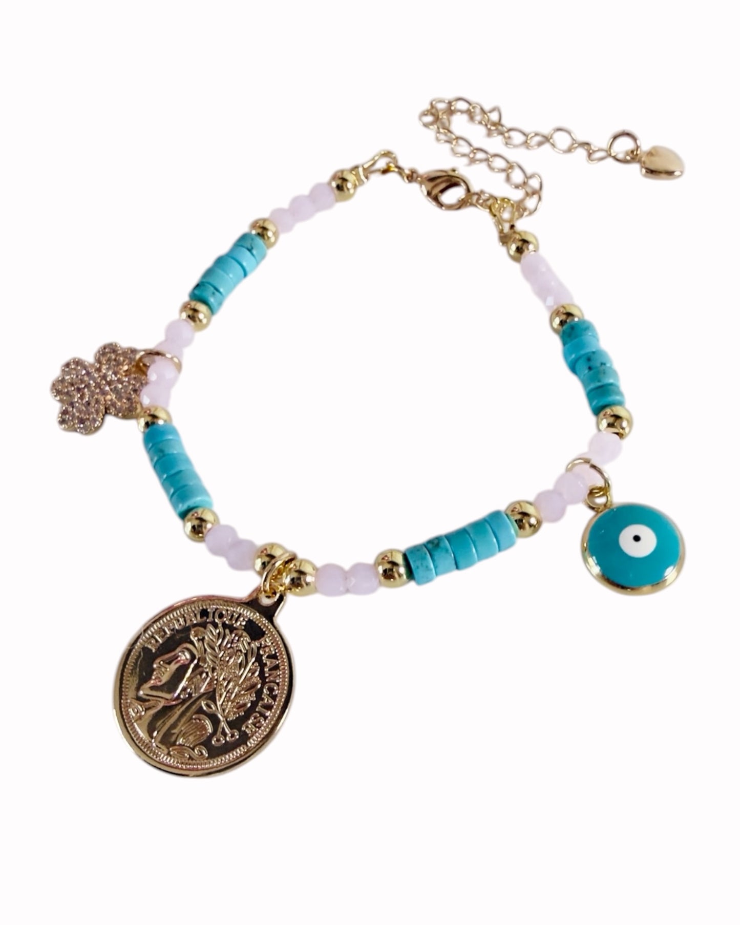 Golden Fortuna Amulet Bracelet
