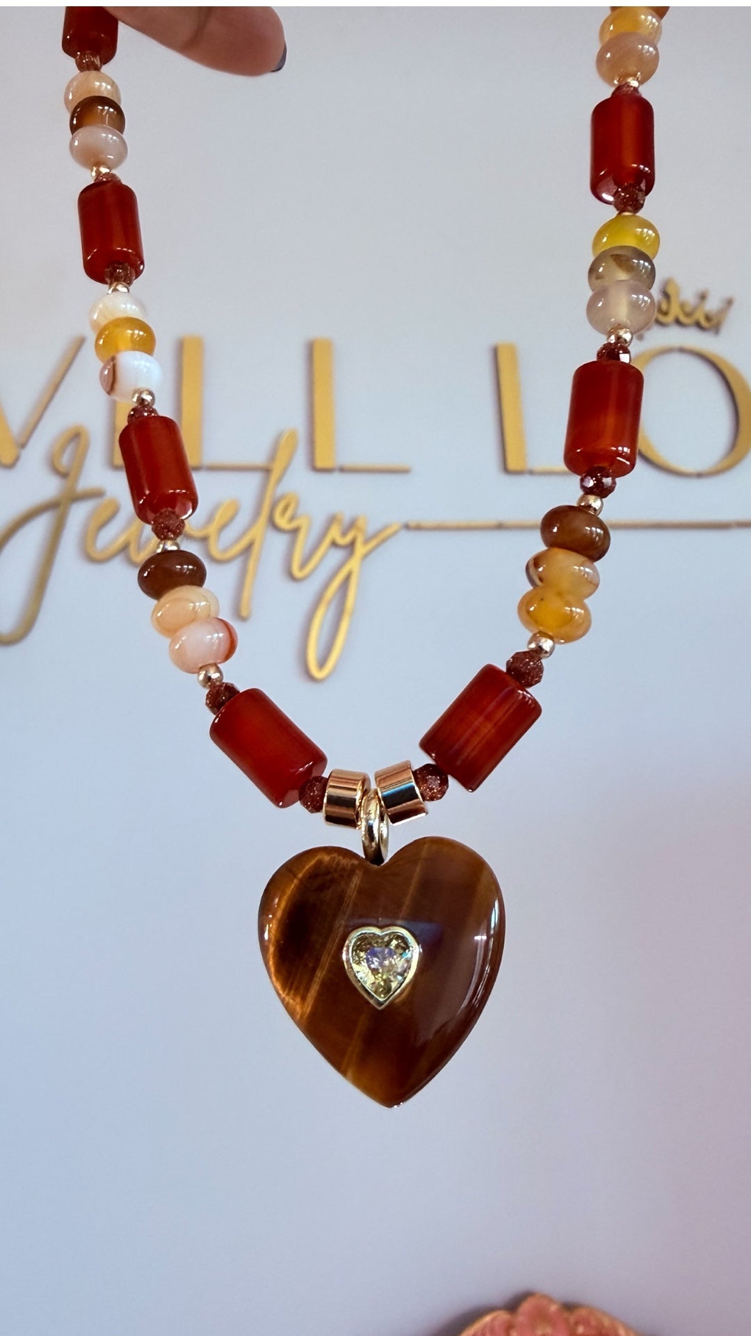 Ember Heart Necklace