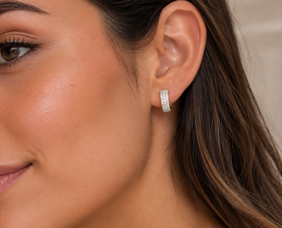 Lumière Pavé Hoops