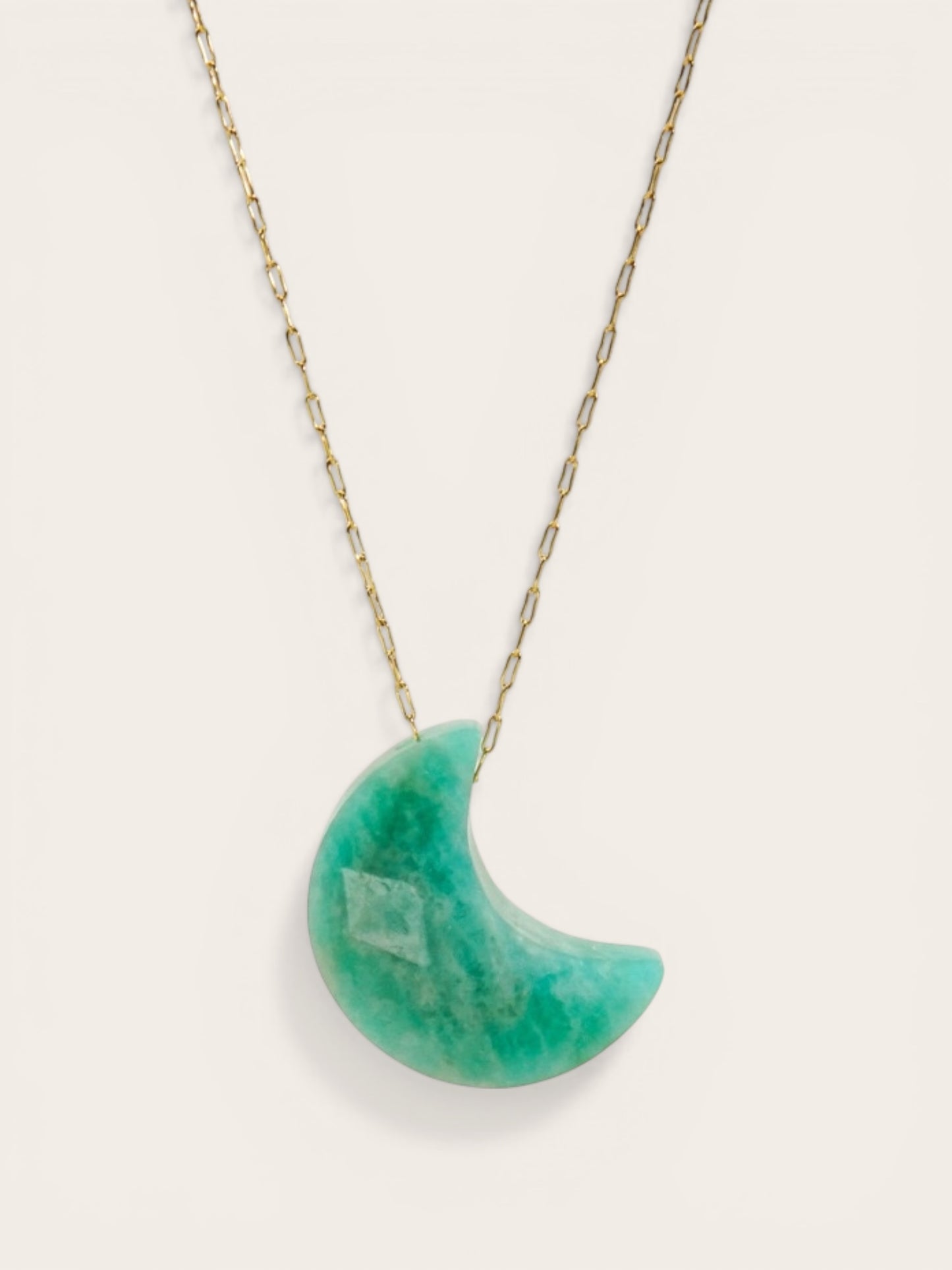 Selene Moon Crystal Necklace