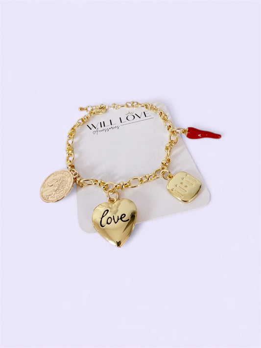Bracelets with Positive Intention Charms