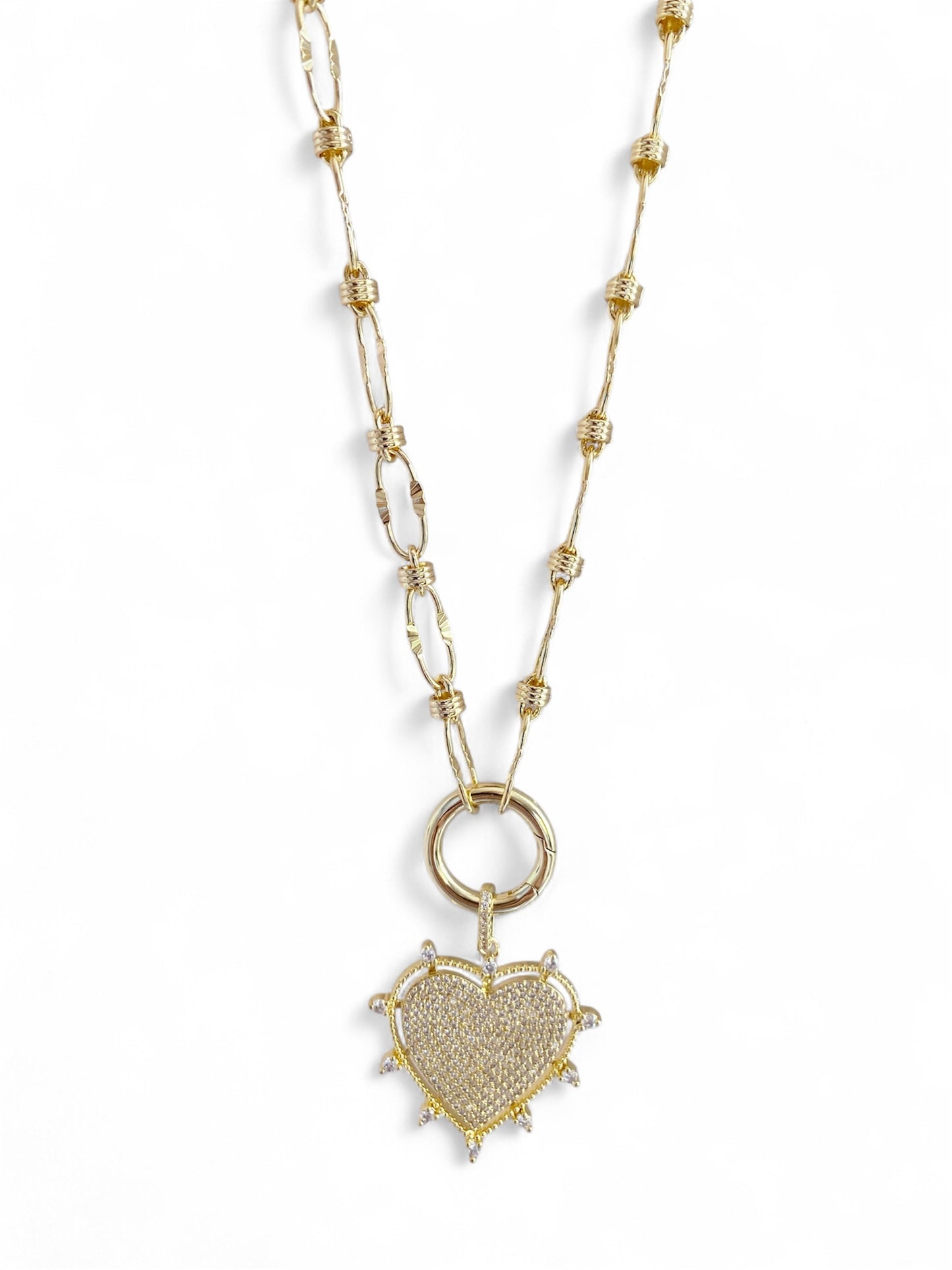 Radiant heart necklace