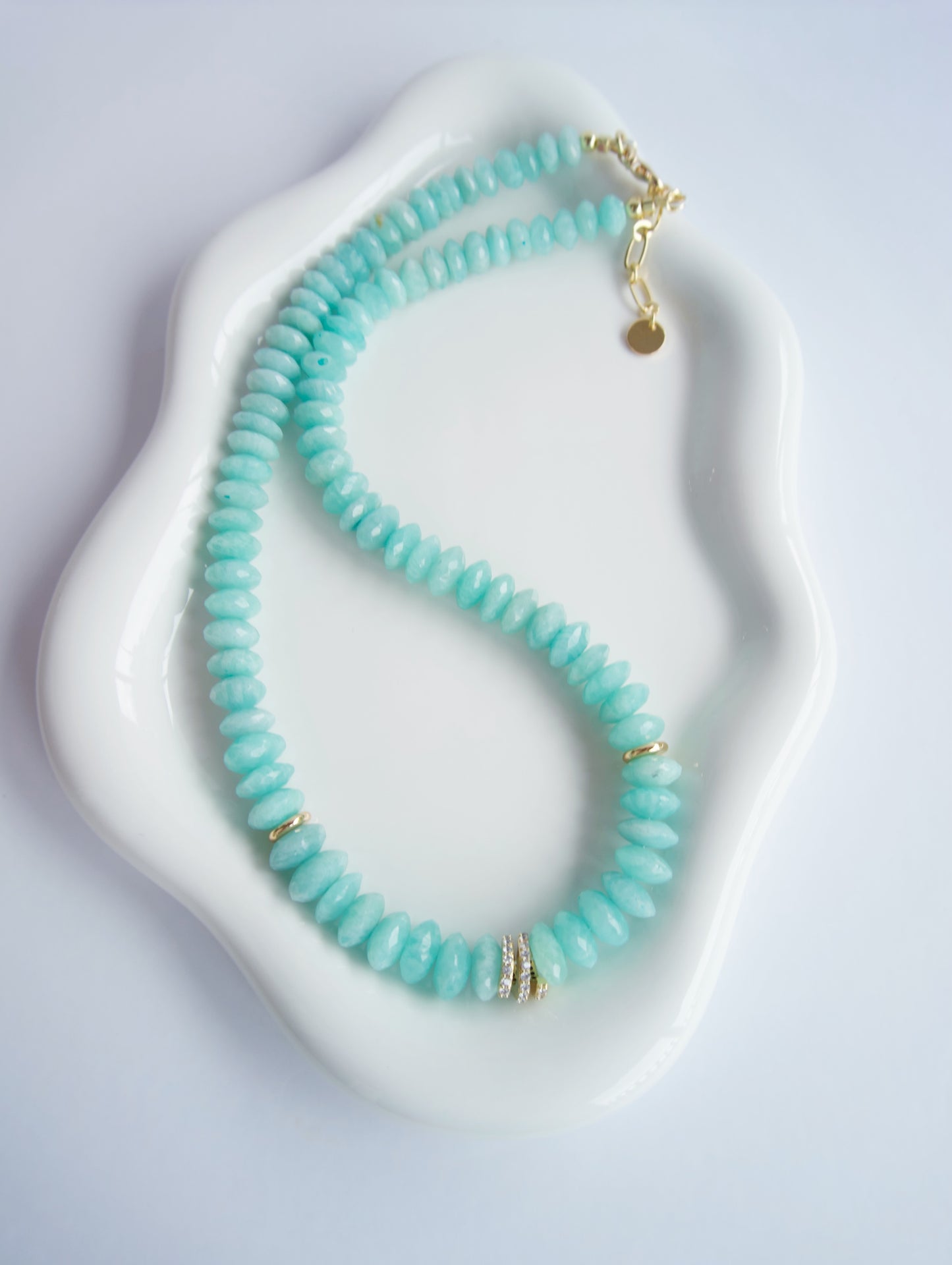 Sea Whisper amazonita necklace