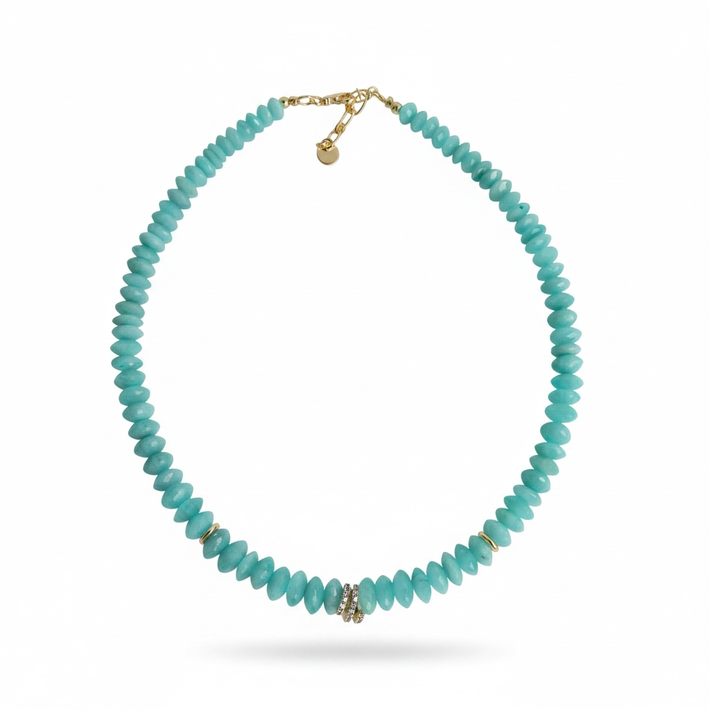 Sea Whisper amazonita necklace