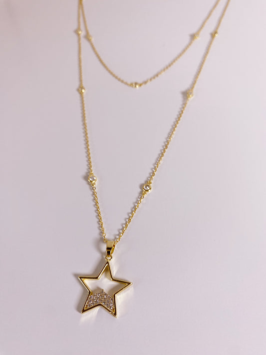 Layered Charm Necklace