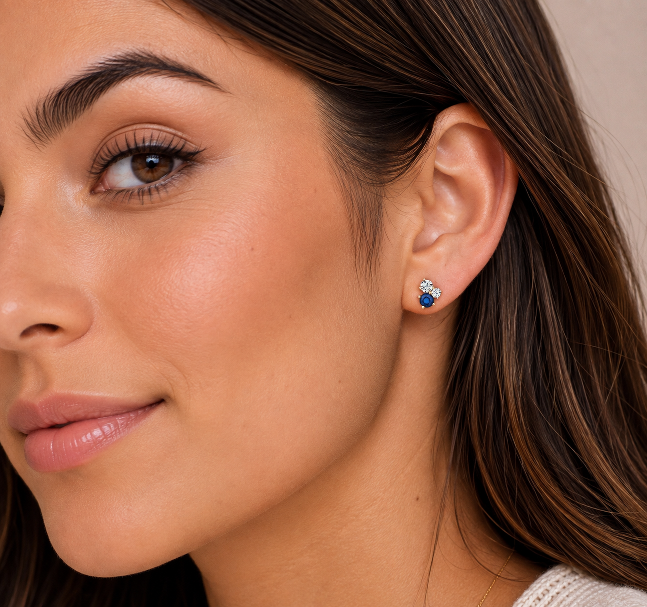 Blue Spark Earrings