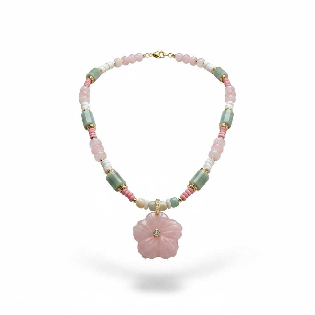 Velvet Bloom Necklace