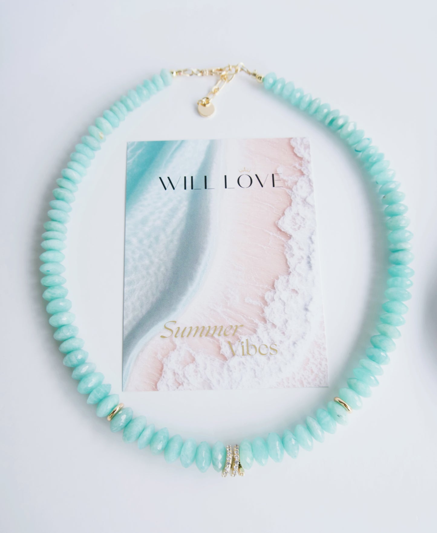 Sea Whisper amazonita necklace