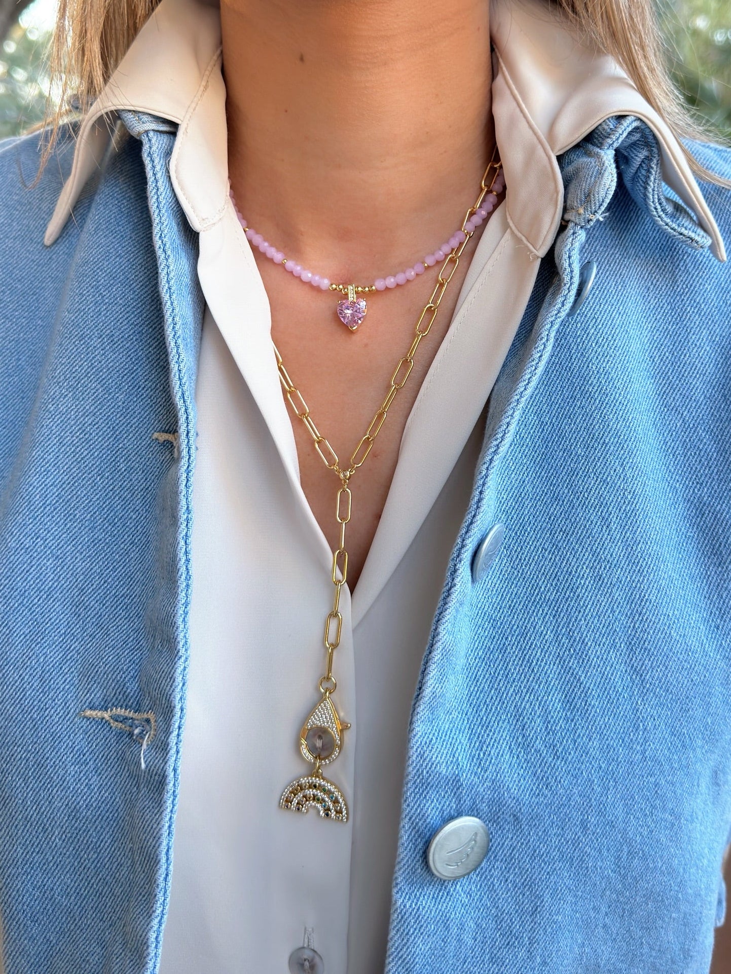 Lila necklace