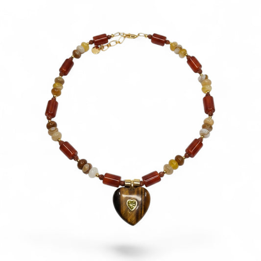 Ember Heart Necklace