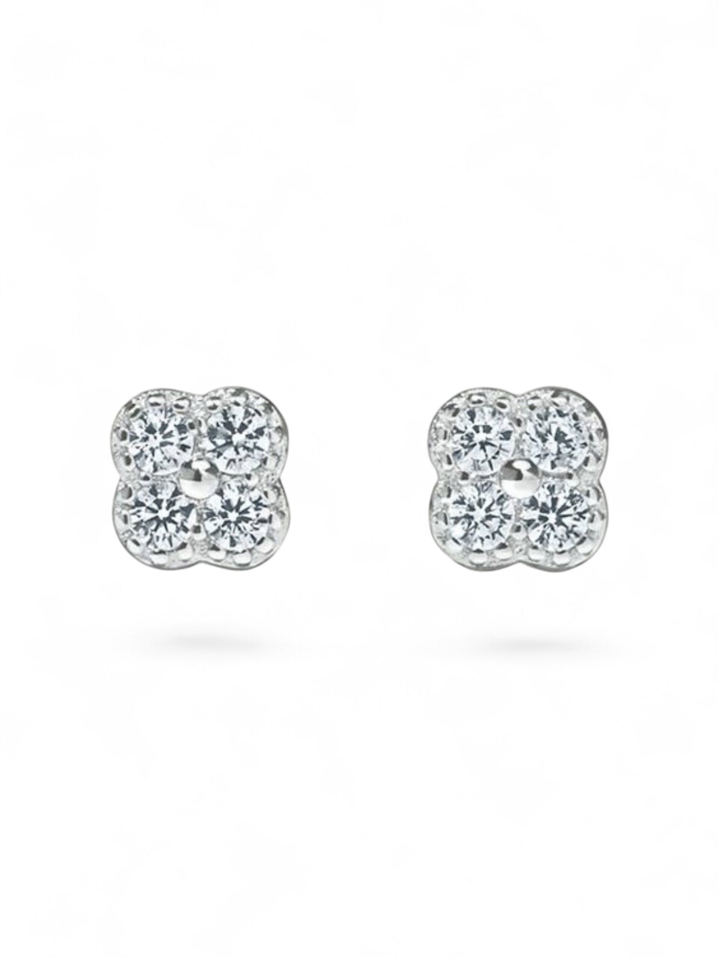 Lumi Clover Stud Earrings